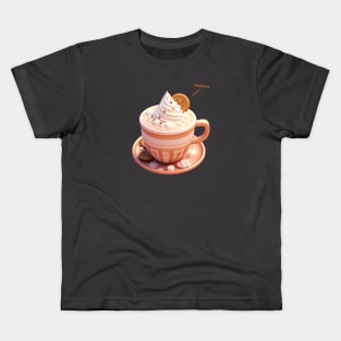 Peekaboo Kawaii cookie in a cup Kids T-Shirt